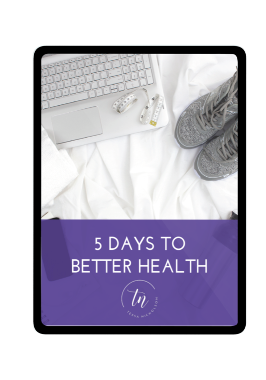 5 days to better health mockup